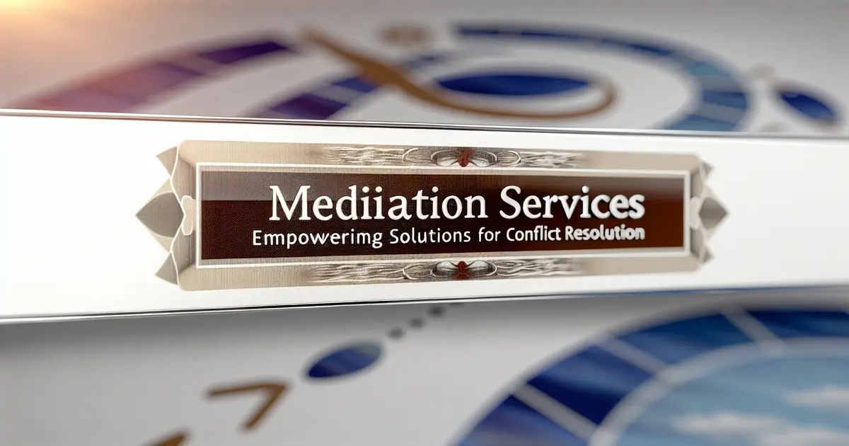 Advanced Training for Legal Professionals in Mediation